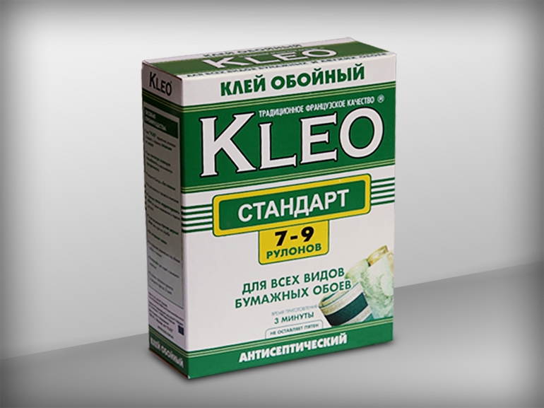 Покупка клея для обоев 