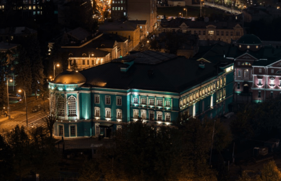 Вид с колокольни Храма Христа Спасителя в Москве