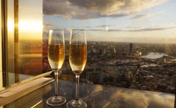 Вид с площадки Tower 42 в Лондоне