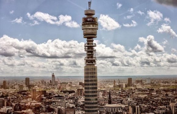 BT Tower в Лондоне