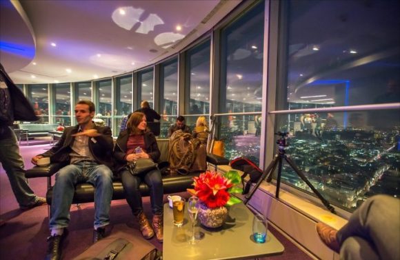 Закрытая смотровая площадка BT Tower в Лондоне