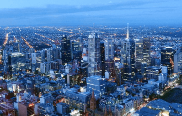 Башня Eureka Tower в Мельбурне