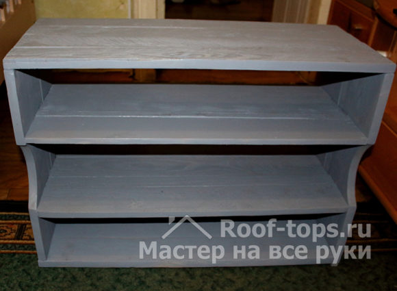 полка для обуви своими руками из дерева
