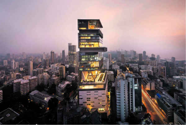 Небоскреб Antilia, Индия